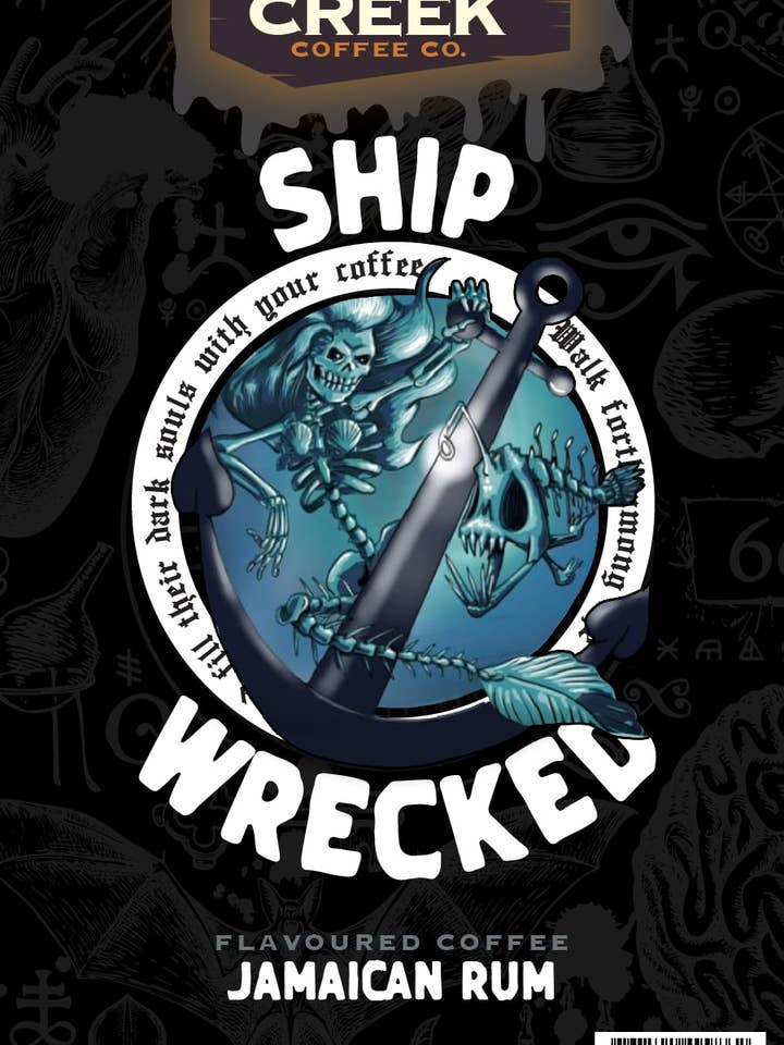 Ship Wrecked - Jamaican Rum Flavor for wholesale by Coffin Creek Coffee