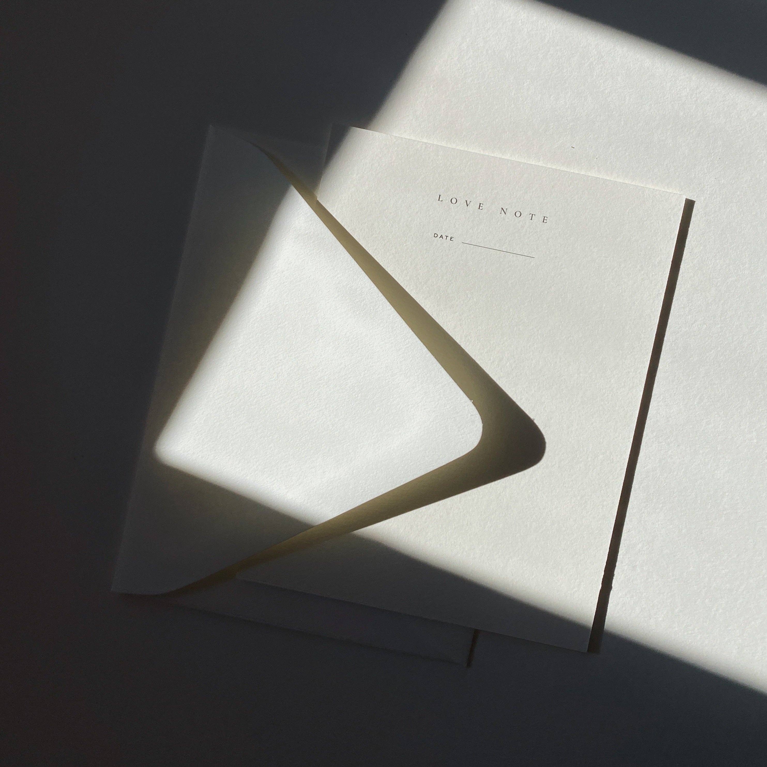 Jaymes Paper – wholesale Stationery/notecard set – Love Note Notecard Set No. 063