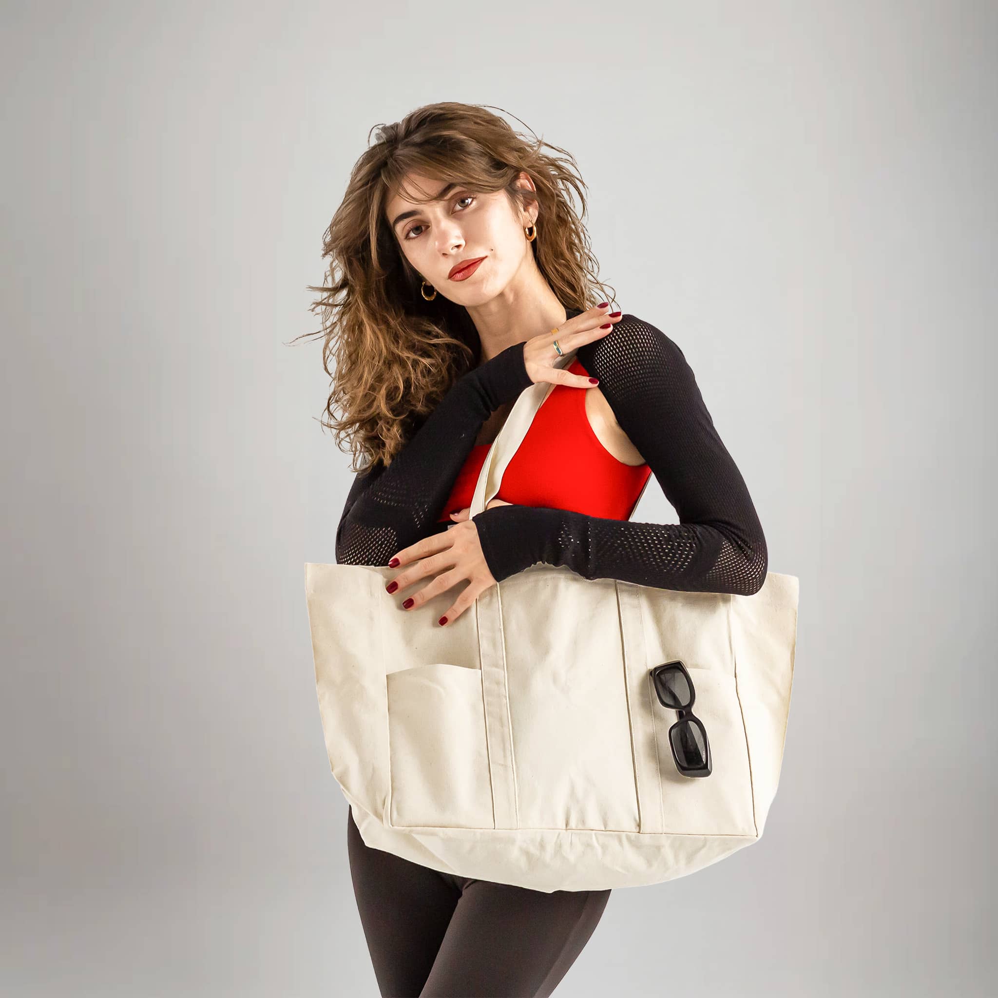 Naturel TBF Sac Cabas en Toile Utilitaire Organique - OR292 en vente sur Faire1