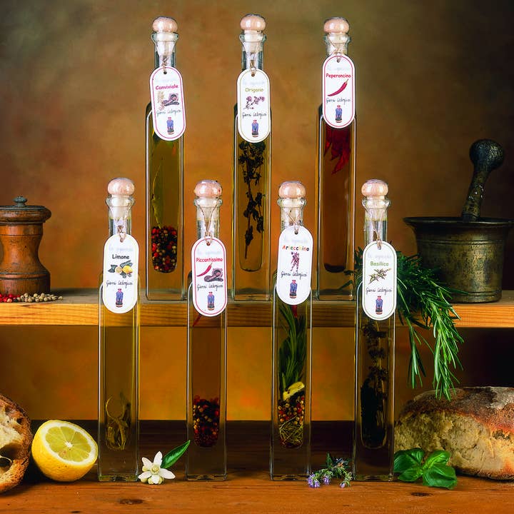 Vincotto Balsamico Gianni Calogiuri Azienda Agricola - Wholesale Olive Oil - FLAVORED EXTRA VIRGIN OLIVE OIL - DRESSING