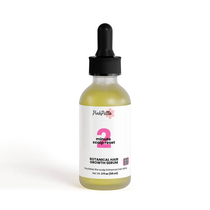 2 minute scalp reset - Botanical Hair Growth Serum for wholesale by PinkPatta