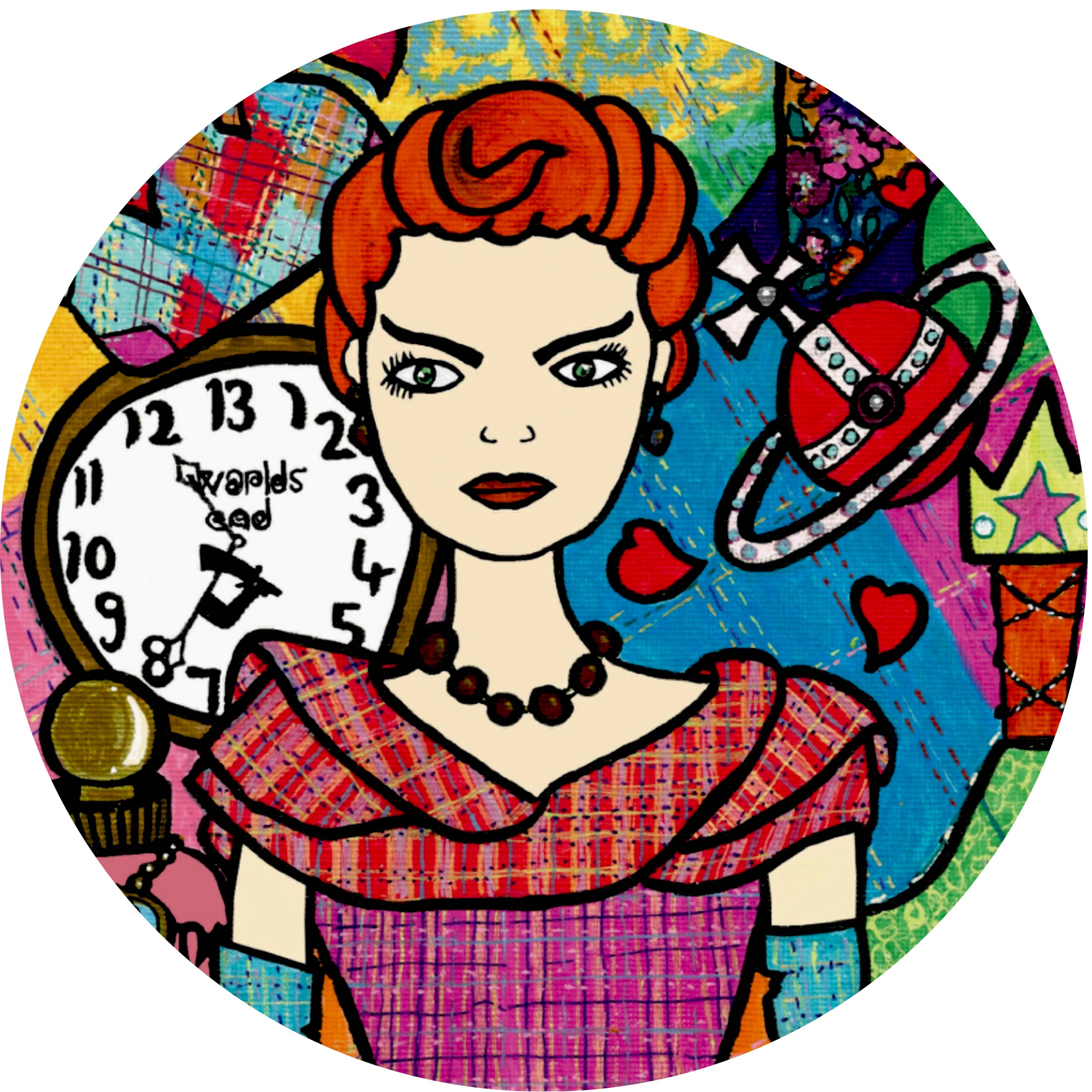 FunkyAdi - Wholesale Compact Mirror - Women and Icons Pocket Mirrors 1