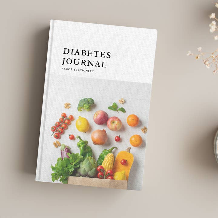 DIÁRIO DE DIABETES, CADERNO LINHADO por atacado de My Hygge Shop