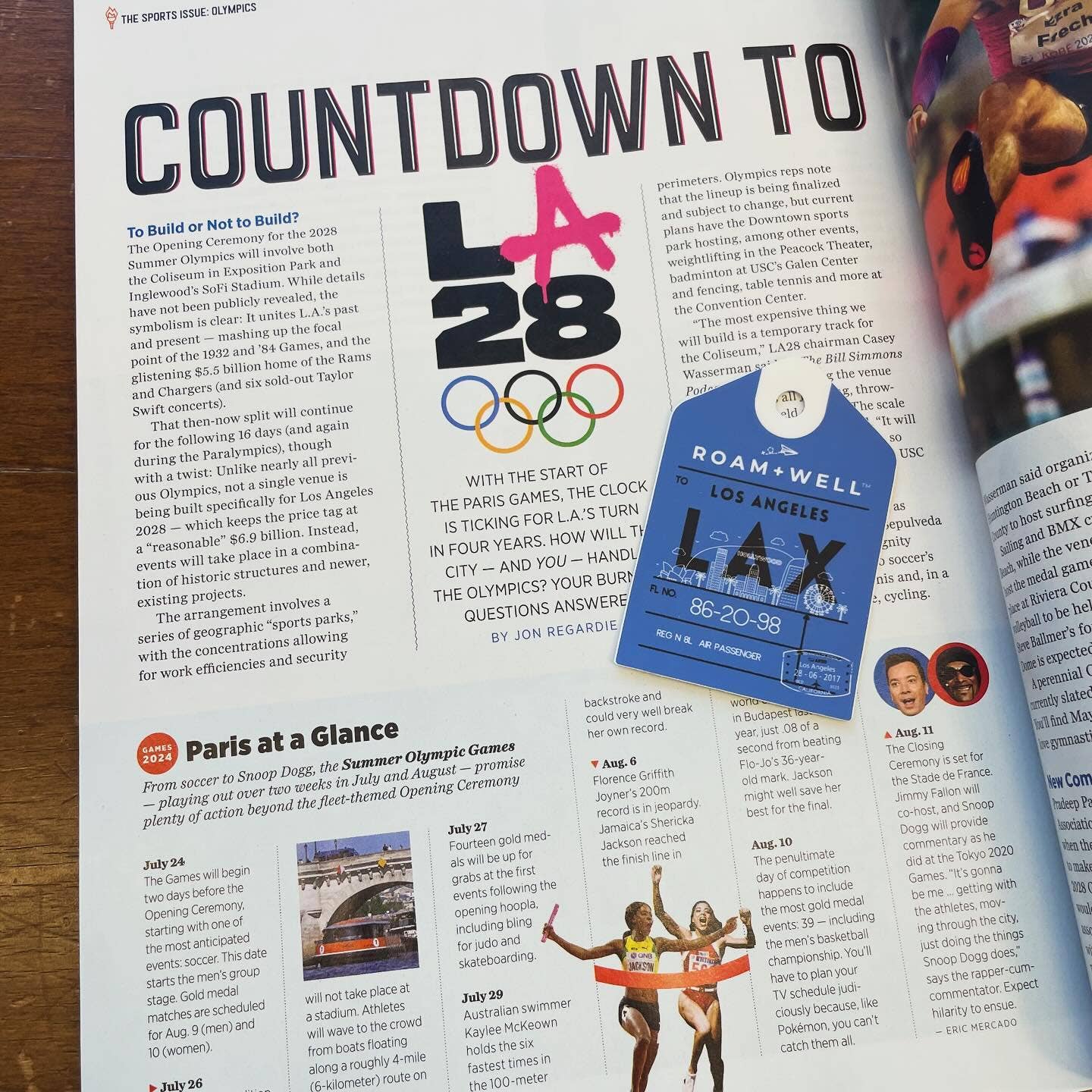 Roamwell - Wholesale Sticker - Luggage Tag Sticker: Los Angeles9