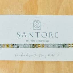 Santore Jewelry Company - Wholesale Beaded Bracelet - Linea Beaded Stretch Bracelet - Ships Carded31