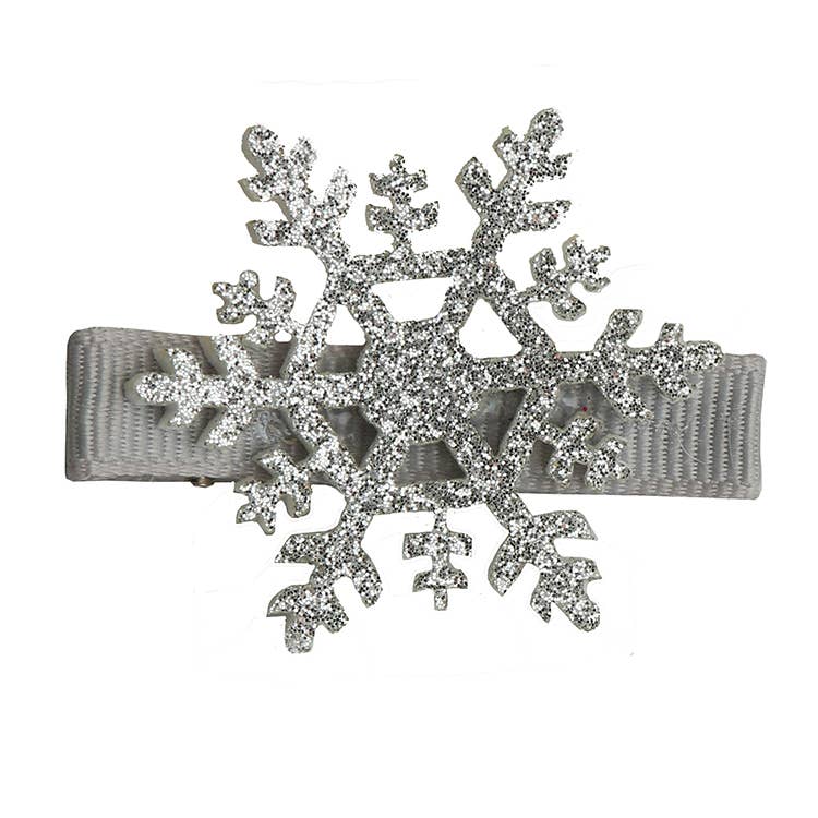 Sparkle Sisters by Couture Clips - Wholesale Hair Clip - Kids - Snowflake Clip1