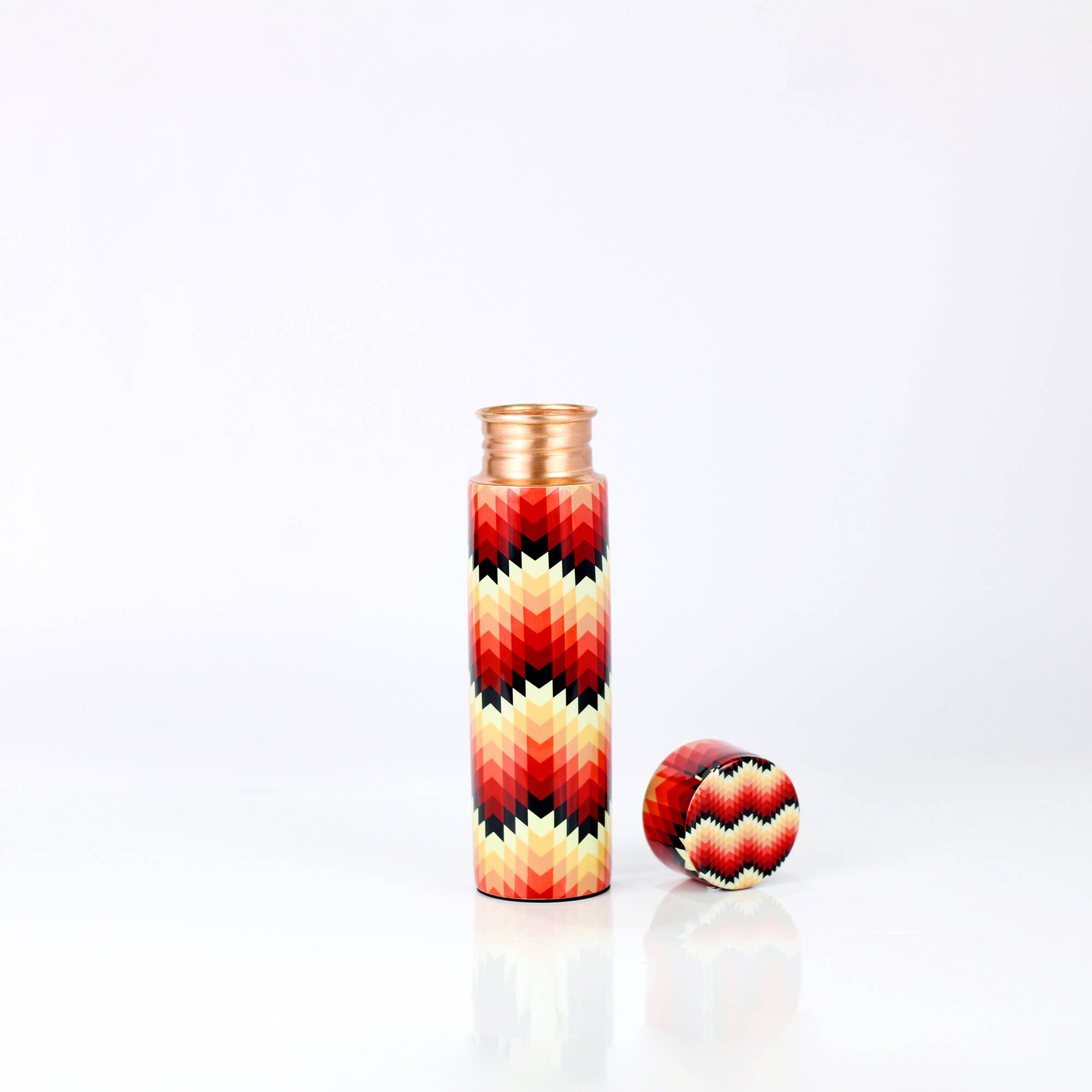 Wholesale Limited Edition Printed Copper Water Bottle 500ML