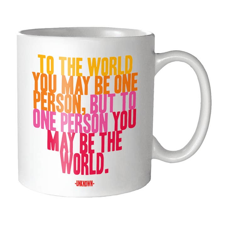 Mugs - GD110 - Vers le monde (inconnu) pour la vente par Quotable