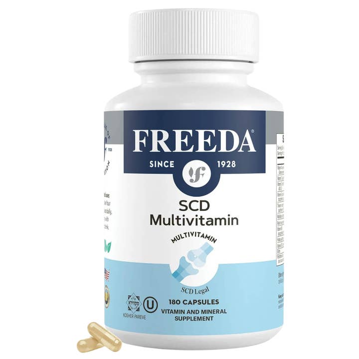 Freeda - Wholesale Oral Supplement/Vitamin - SCD Multivitamin - 180 Vegetable Capsules