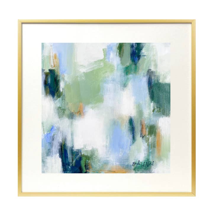 "Emerald Cove" (PRINT) for wholesale by Kayla Weber Art