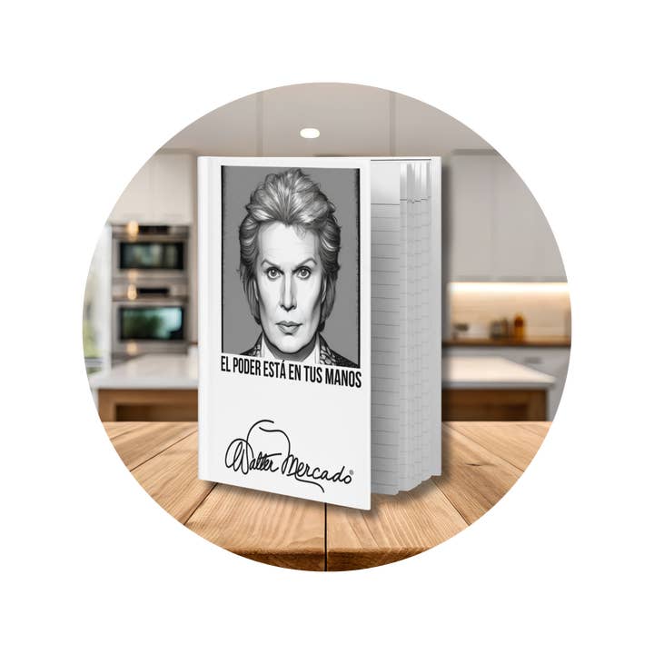 Walter Mercado El Poder Está En Tus Manos Hardcover journal for wholesale by Walter Mercado