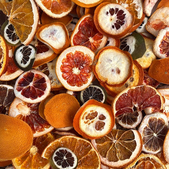 FreshDried - Wholesale Dried/Dehydrated Fruit - "Imperfect" Citrus slices, ends, skins, peels