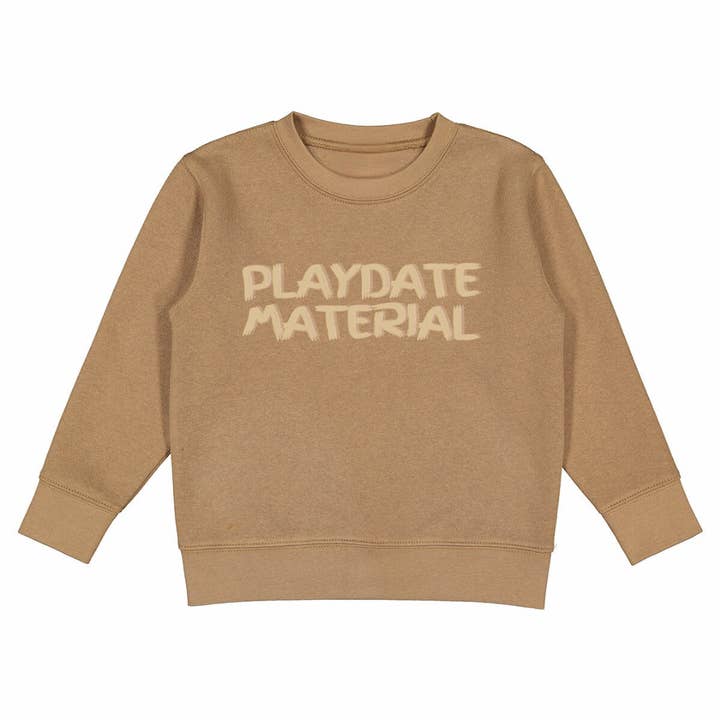 ntrl co. - Wholesale Sweatshirt - Kids - Valentine PLAYDATE Sweatshirt