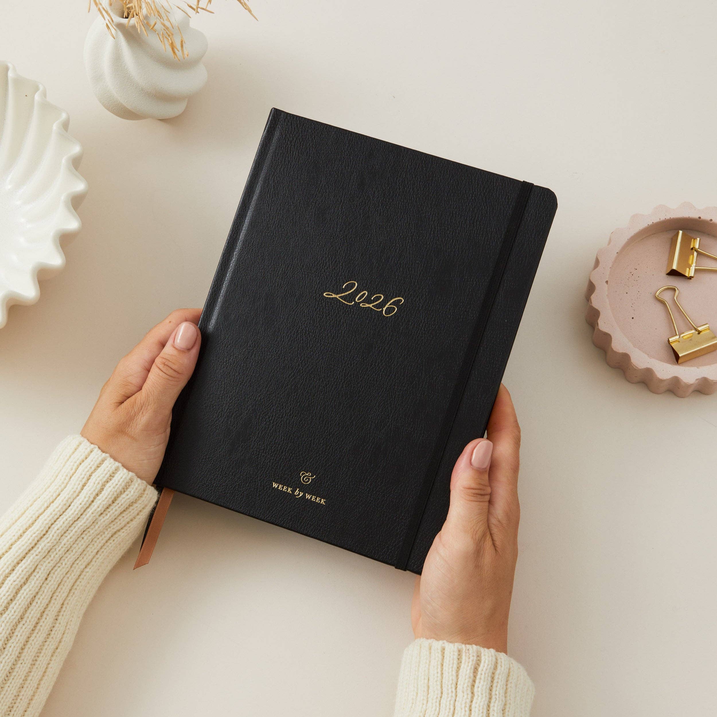 Blush And Gold - Wholesale Planner - 2026 Weekly Planner - Black8