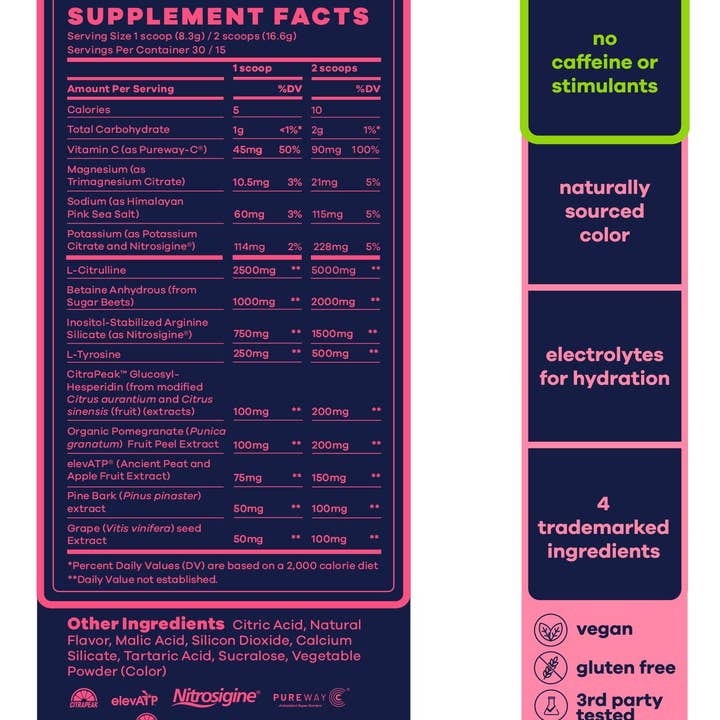 Be Amazing - Wholesale Powdered Health Drink - pure pump x brittany lupton