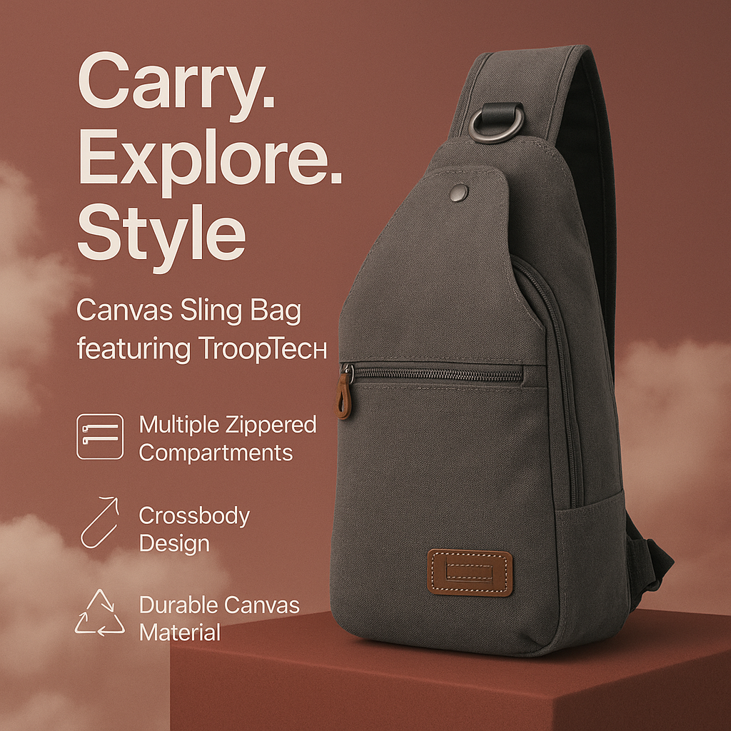 Troop London - Wholesale Crossbody Bag - Unisex - TRP0551 Sling Bag48