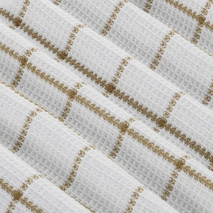 Fabstyles - Wholesale Tea Towel - Fabstyles Solo Waffle Cotton Kitchen Towel Set Of 47