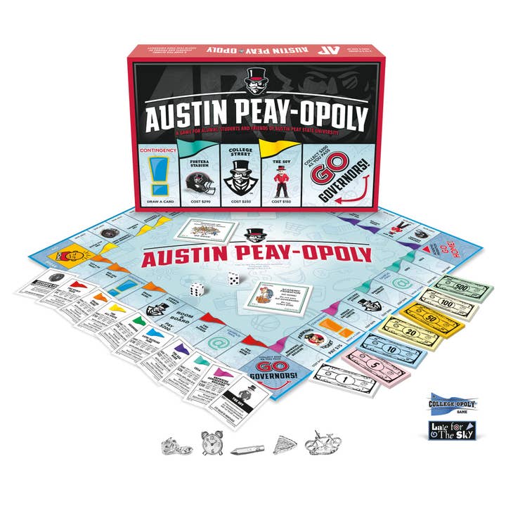 AUSTIN PEAY-OPOLY for wholesale by Late for the Sky