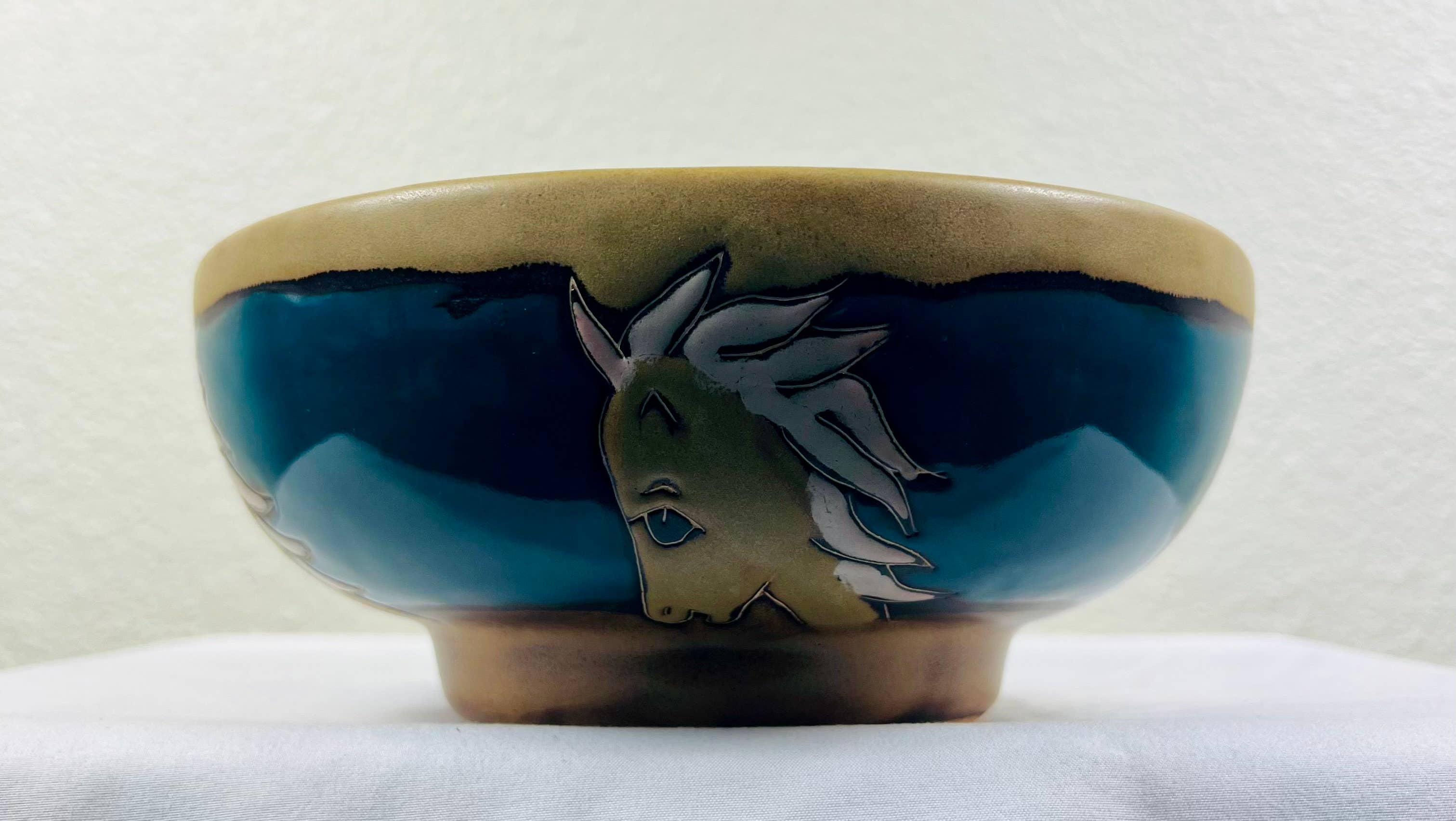 Galleyware - Vente Bol de service - Bol de service en grès Mara Horses 24 oz0