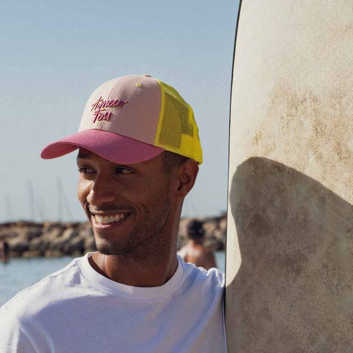 Gele truckerpet Amour Fou | Kind voor wholesale door Chamaye