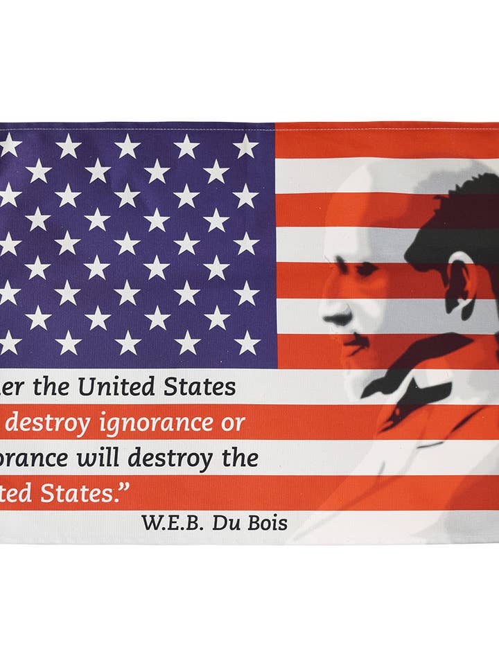 Torchon W.E.B. du Bois pour la vente par Radical Tea Towel North America