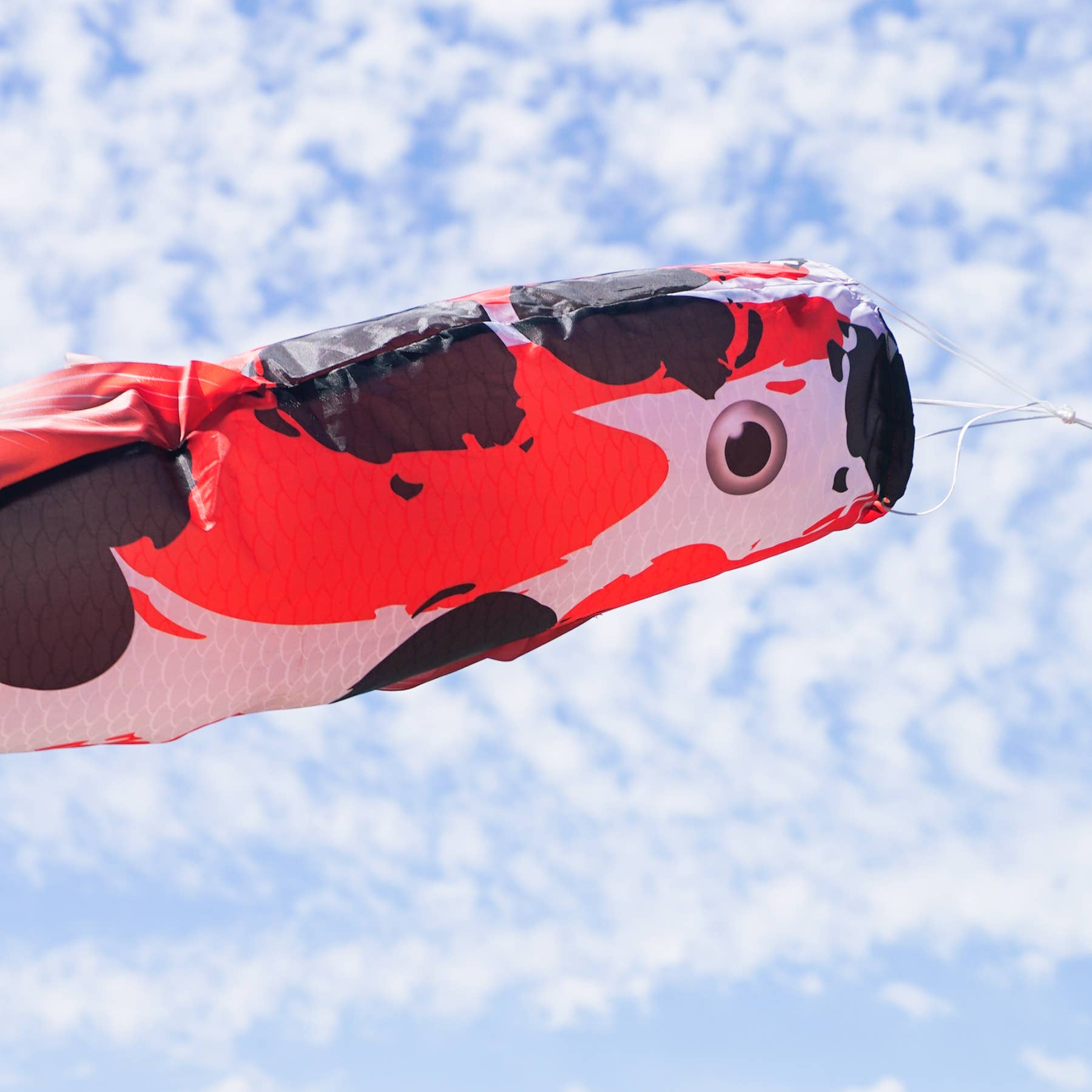 In the Breeze, LLC. - Vente Drapeaux - Manche à air à poisson Koi réaliste de 48 po4