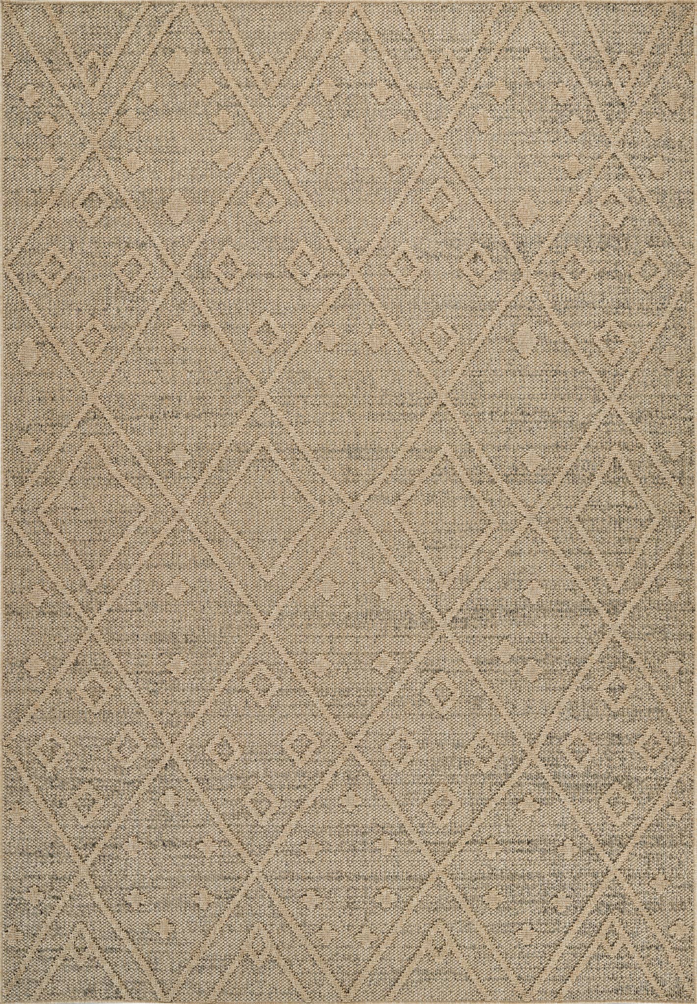Abstract Boho Brown Beige Indoor Area Rug for wholesale on Faire0