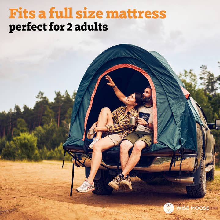 HomeBuddy - Wholesale Tent - WISE MOOSE Truck Bed Tent - 6.3-6.5 ft - Waterproof