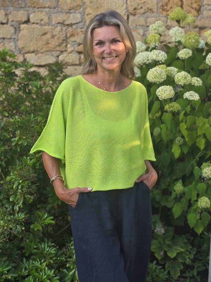 Cadenza Italy Ltd - Wholesale Knit Top - Women's - Cotton Blend Short Tunic Top5