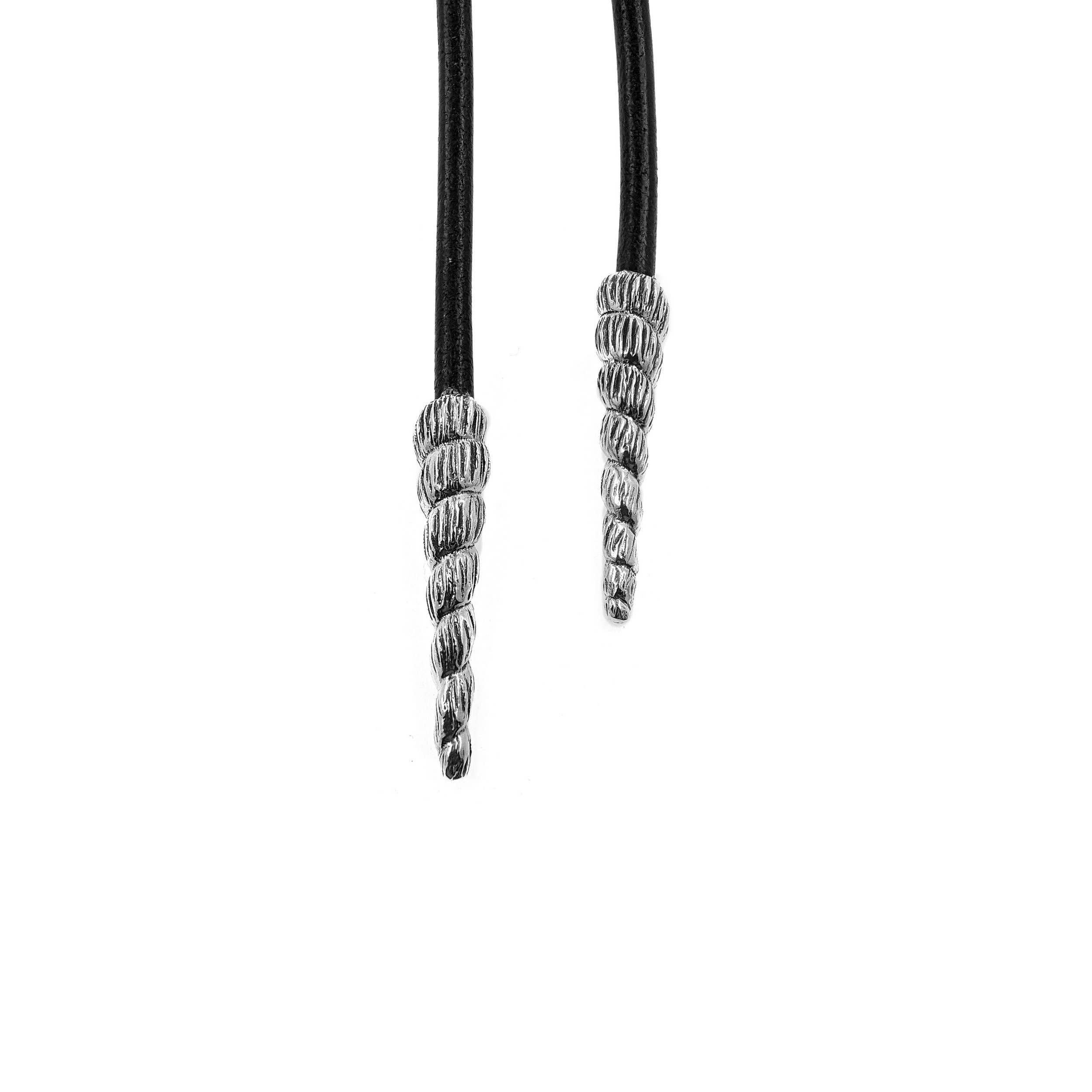 Xenos works - Wholesale Woven Necklace - Oyster Bolo Tie4