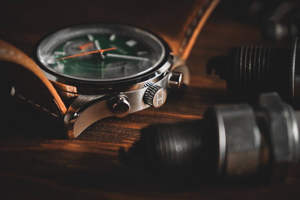 Helgray Watches - Wholesale Wrist Watch - Men's - Silverstone Green6