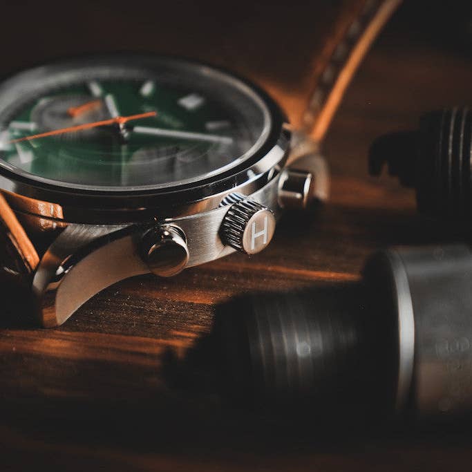 Helgray Watches - Wholesale Wrist Watch - Men's - Silverstone Green6