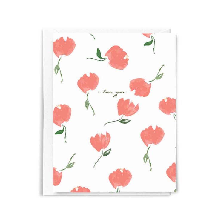 Jeg elsker dig lykønskningskort for engroshandel hos JJ Paperie & Co