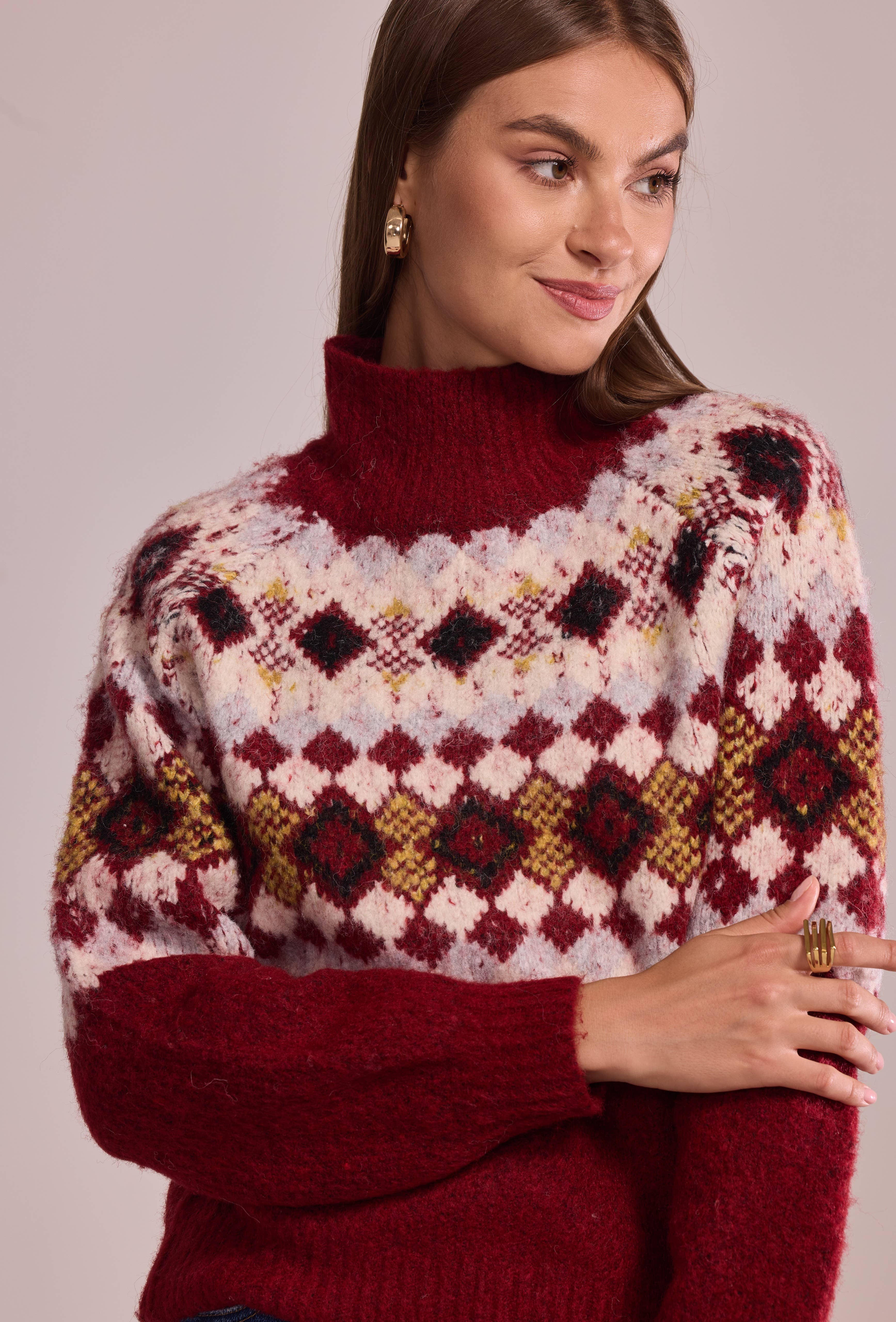 Cherry Paris - Wholesale Knit Sweater - Women's - Pull Yaelle - IH2563412