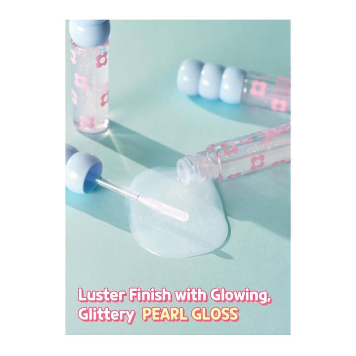 PINEAPPLE Beauty - Wholesale Lip Gloss - Colorgram COL077 Pearl Gloss Fruit Glass Tint - 4 pcs