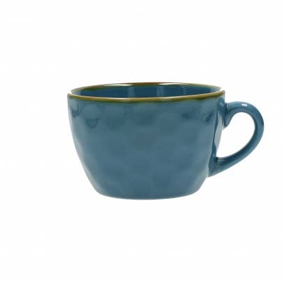 Forma House - Wholesale Coffee Mug - CONCERTO (Blue) BLU AVIO Breakfast Cup Cap. 420 cc0