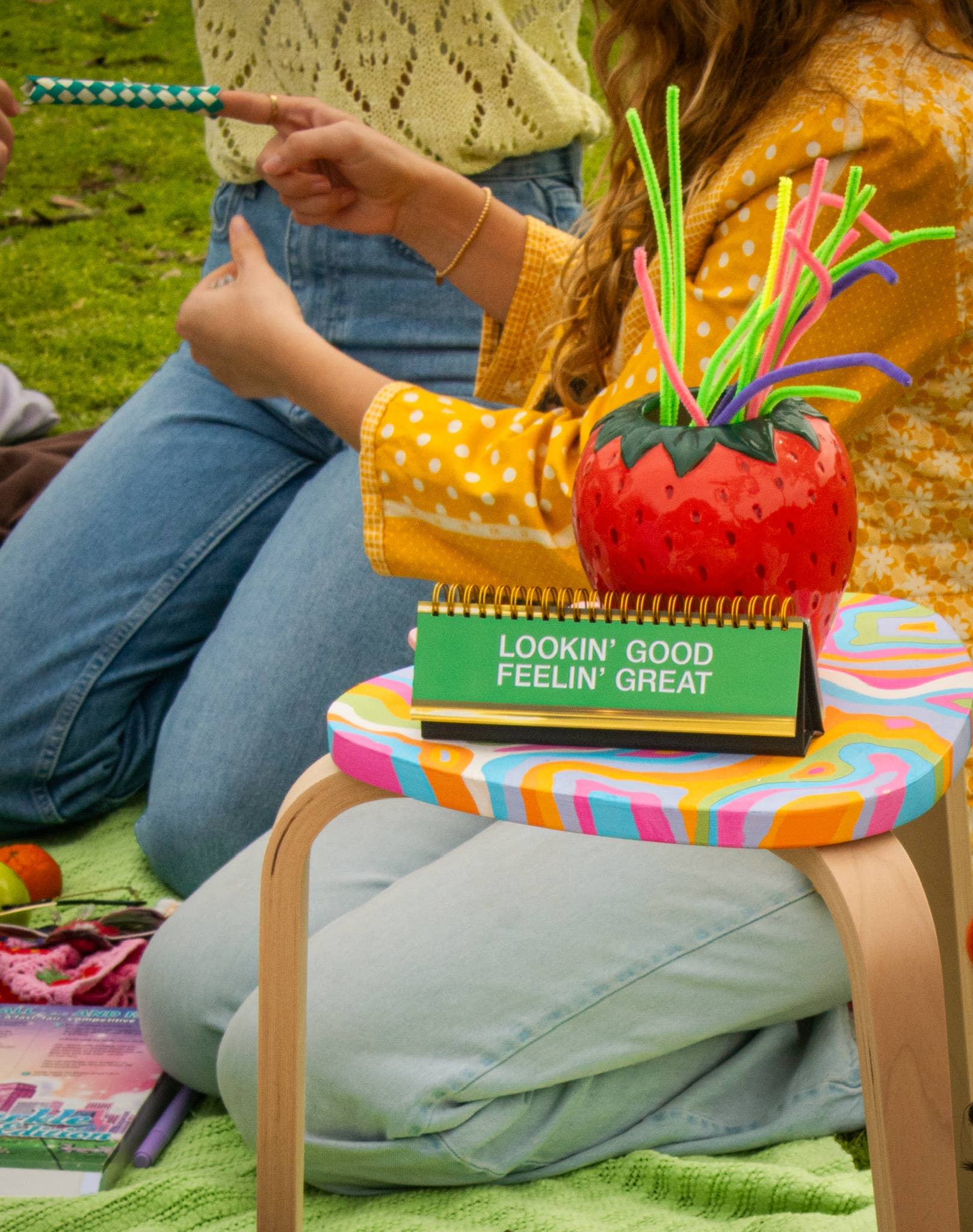 Fred & Friends - Wholesale Desk/Tabletop Sign - Daily Desk Plaque - Desktop Flip Book - 50 Fun Phrases8