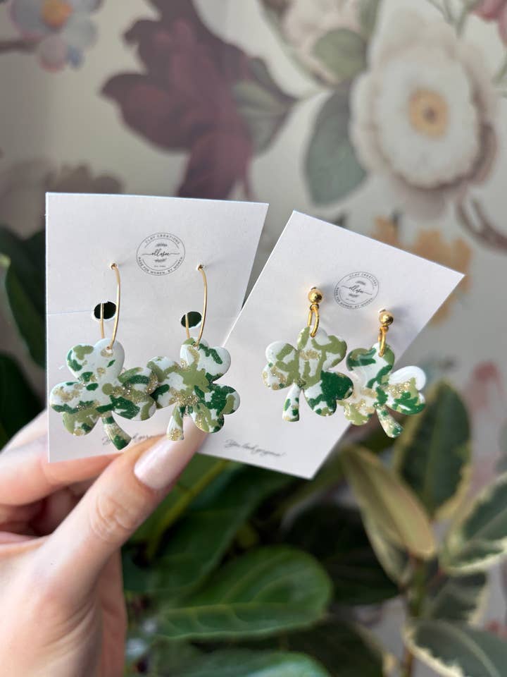 Grandes Penduricalhos de Trevo por atacado de ElleseeWomen