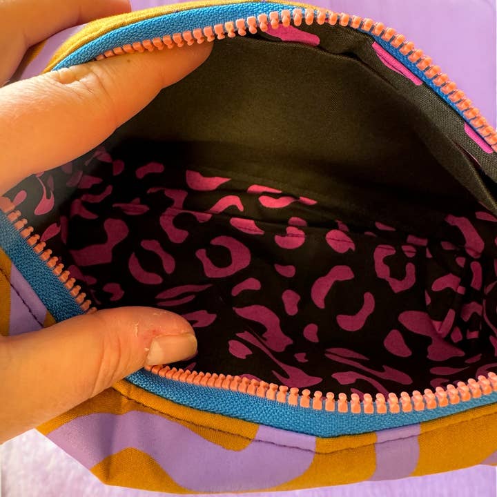 Yolla.studio - Wholesale Crossbody Bag - Women's - Handprinted on waxed canvas crossbody bag