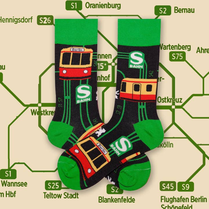 S-Bahn Socks I Wholesale for wholesale by Offbeat