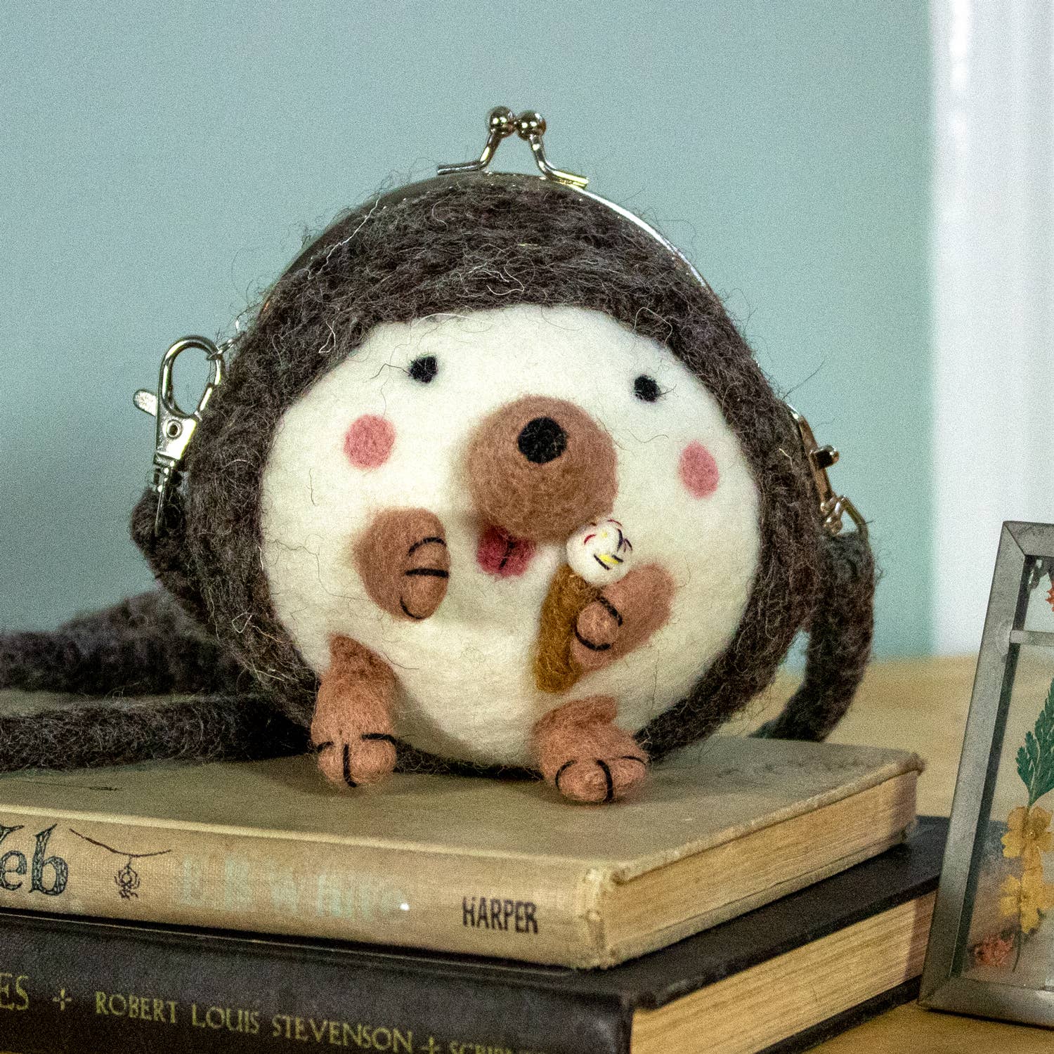 dZi Handmade - Wholesale Clutch Bag - Women's - Harper Hedgehog Critter Clutch1