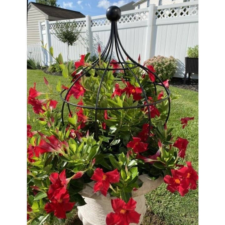 Garden Iron And More - Wholesale Outdoor Ornament/Decor - Topiary with Ball Finial2