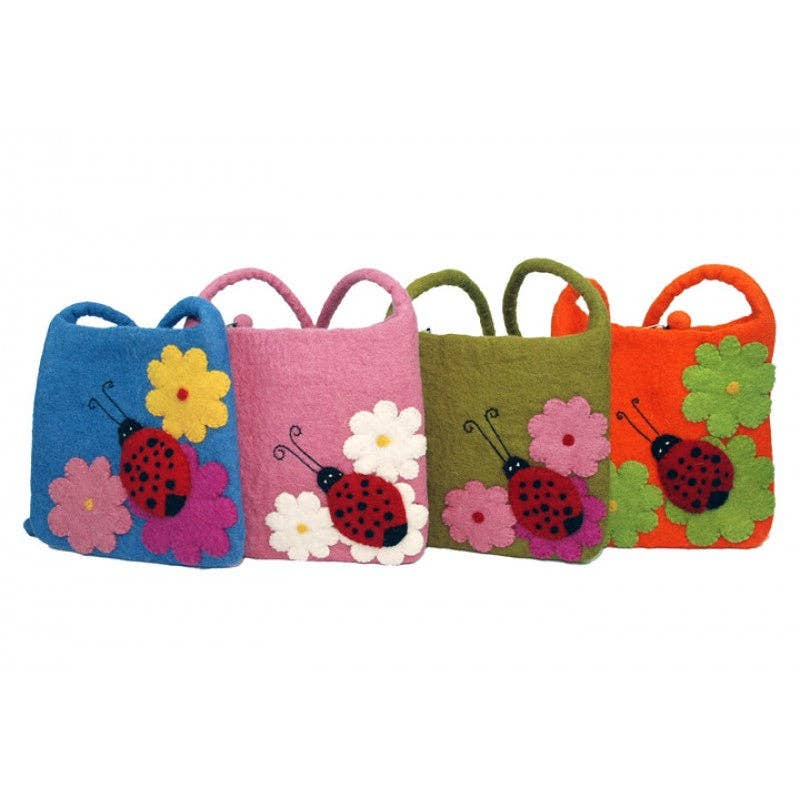 BNB Crafts Inc. - Wholesale Crossbody Bag - Women's - Lady Bug With Flower Cross Body Bag0