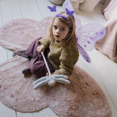 Lorena Canals - Vente Tapis – enfant et bébé - Tapis lavable pour animaux Baby Butterfly