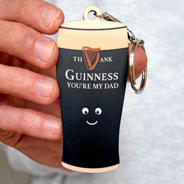 Of Life & Lemons - Wholesale Keychain - Men's - Guinness Keyring For Dad2