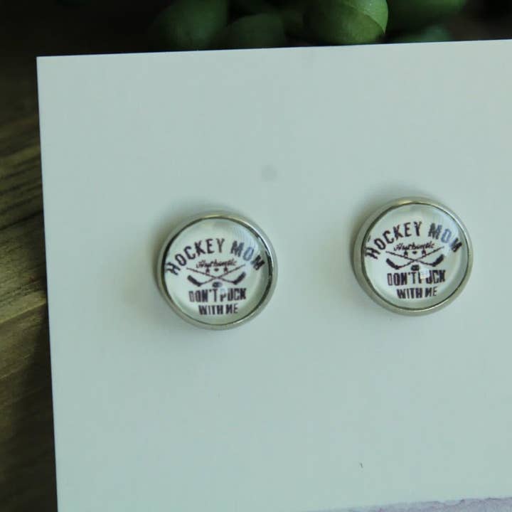 10mm Hockey Mom don’t puck with me for wholesale by Fiddle & Fox
