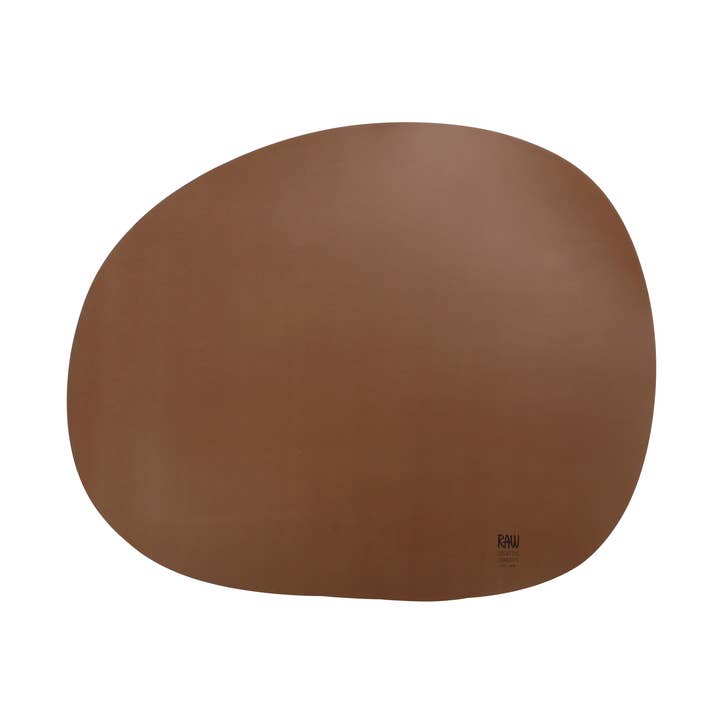 Set de table en silicone biologique brut Mocca 41 x 33,5 cm 1 pièce pour la vente par Aida A/S