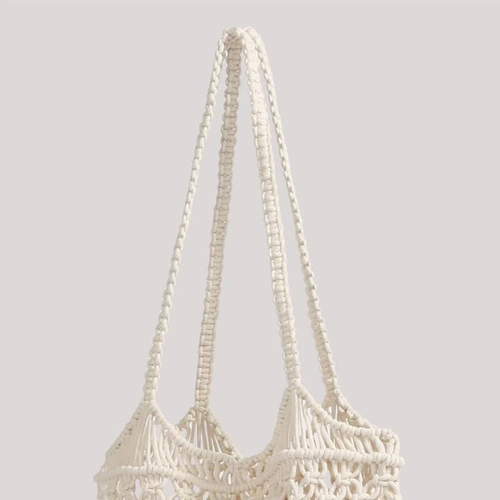Funkyrel® Atzbranding Limited - Wholesale Tote Bag - Women's - Cosbai - Boho Fringe Crochet Bag - Basic & Chic5