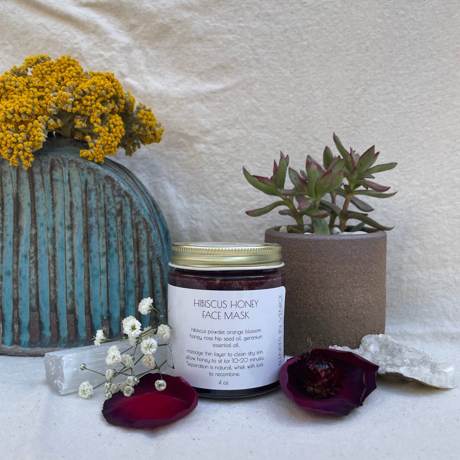 Sister Herb – Großhandel Gesichtsmaske – Hibiskus-Honig-Gesichtsmaske