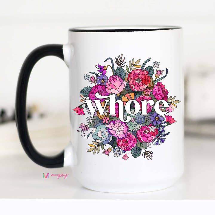 Mugsby - Wholesale Coffee Mug - Mama Floral Mother's Day Mug, Mom Mug